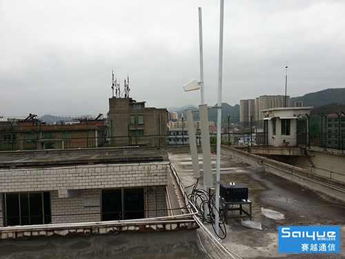  岳阳楼某看守所大功率手机信号屏蔽器（白噪声）案例